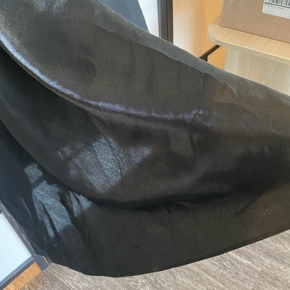 VTG J.S COLLECTIONS Maxi black Skirt Y2K Size 4.Whimsigoth Grunge.Made in Canada - Picture 8 of 11